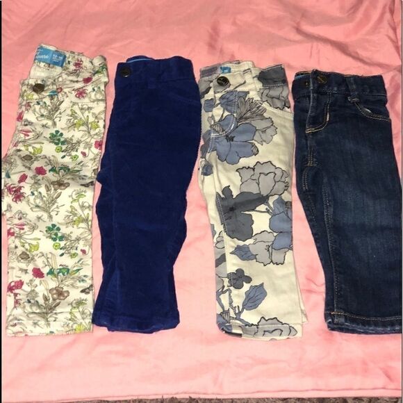 4 Pairs Old Navy Jeans/Pants Toddler 12-18 Months - Picture 3 of 4